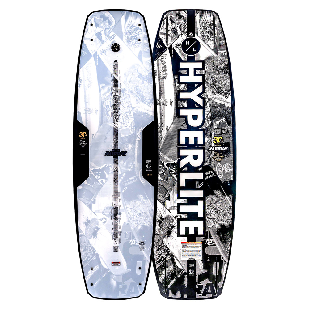 Hyperlite Murray Wakeboard 144 cm mit Formula Bindungen 2