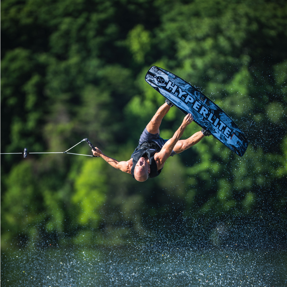 Hyperlite Murray Wakeboard 144 cm mit Team OT Bindungen 11