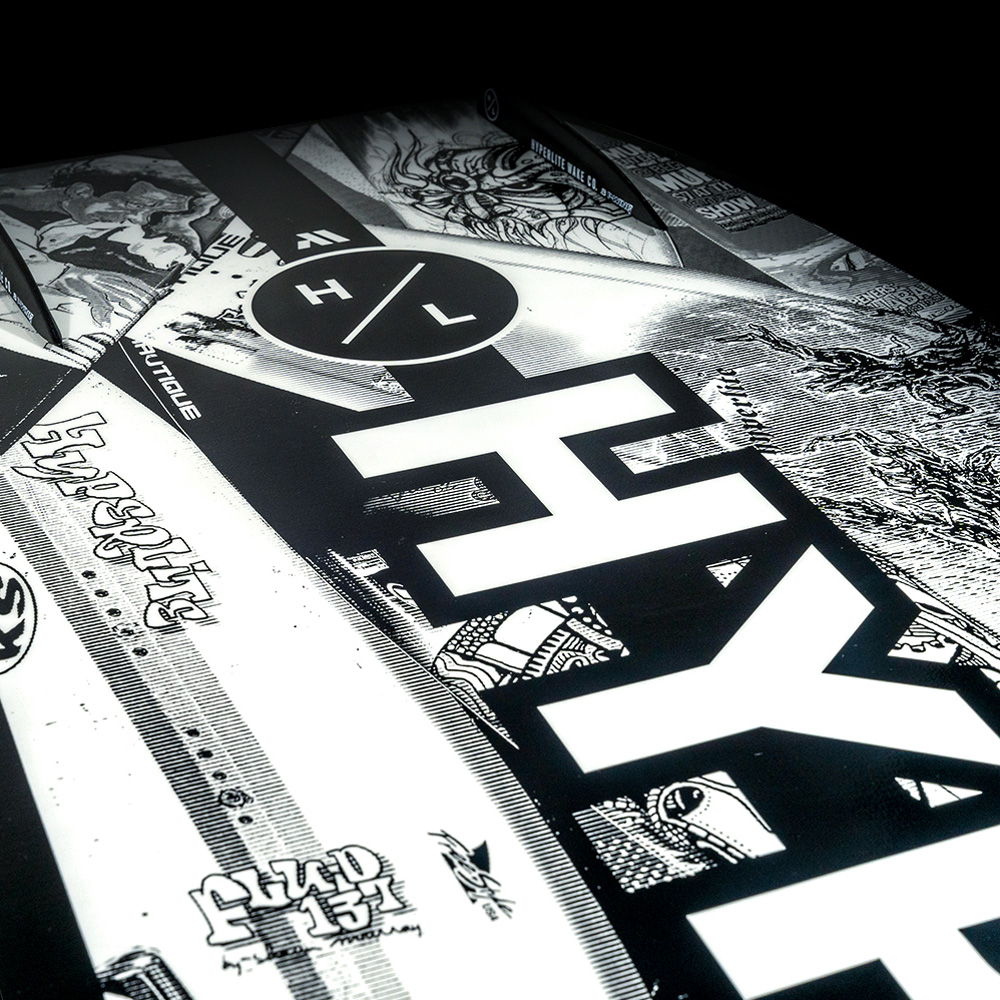 Hyperlite Murray Wakeboard 150 cm mit Formula Bindungen 7