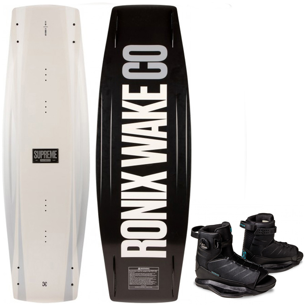 Ronix Supreme Wakeboard-Set 137 cm mit Anthem BOA Bindungen foto 1
