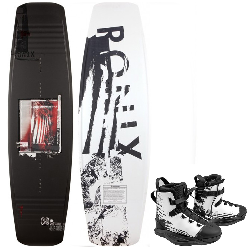 Ronix Kinetik Wakeboard-Set 156 cm mit Kinetik Bindungen foto 1