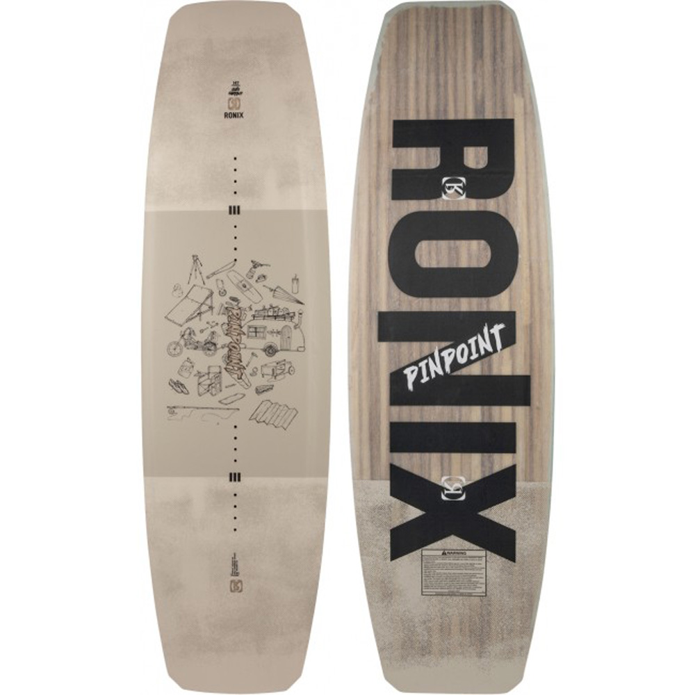 Ronix Pinpoint Wakeboard-Set 147 cm mit Diplomat Bindungen 2