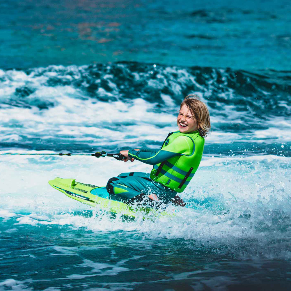Jobe Slash Kneeboard Paket Lime Deluxe 4