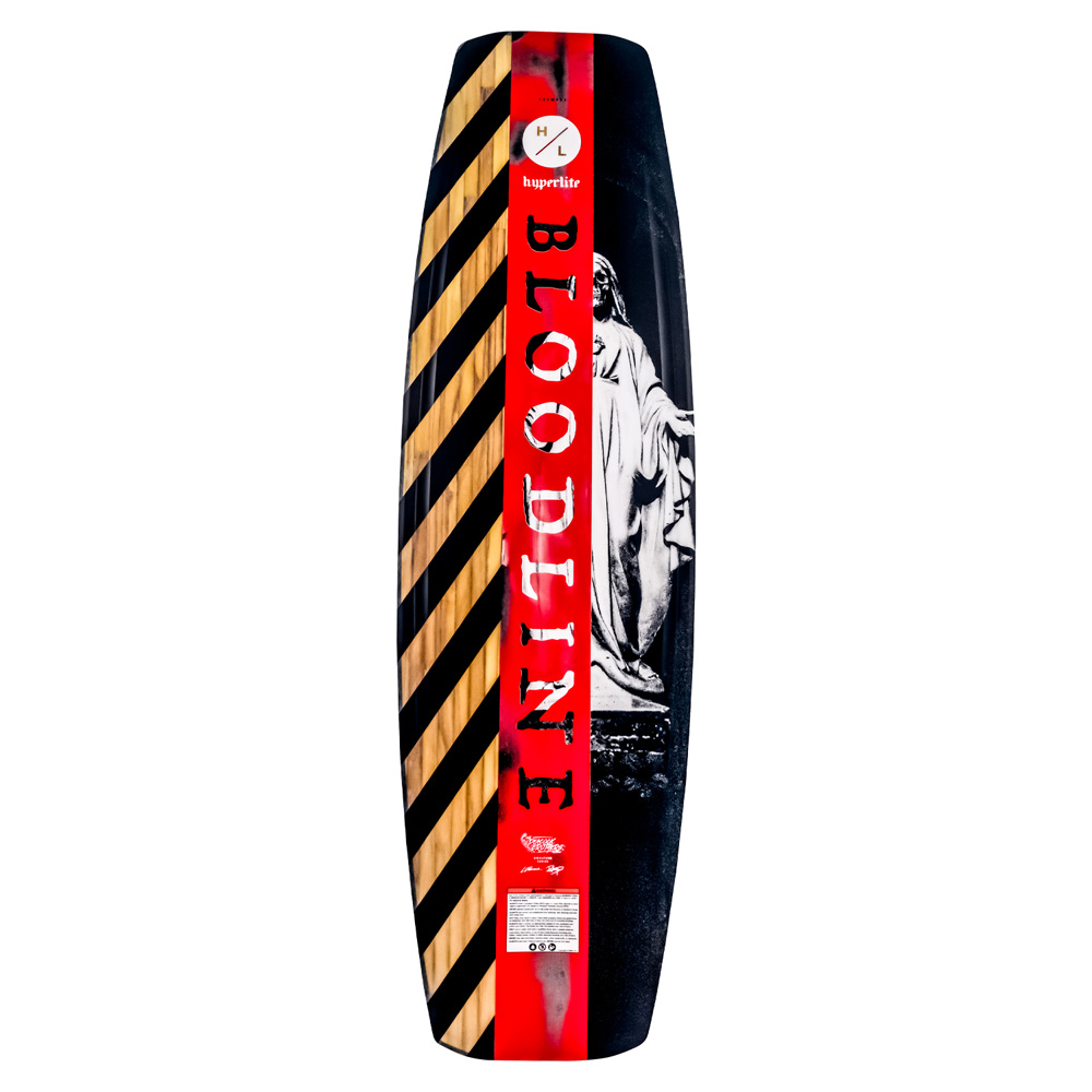 Hyperlite Bloodline Wakeboard 155 cm mit Zero2 Bindungen 3