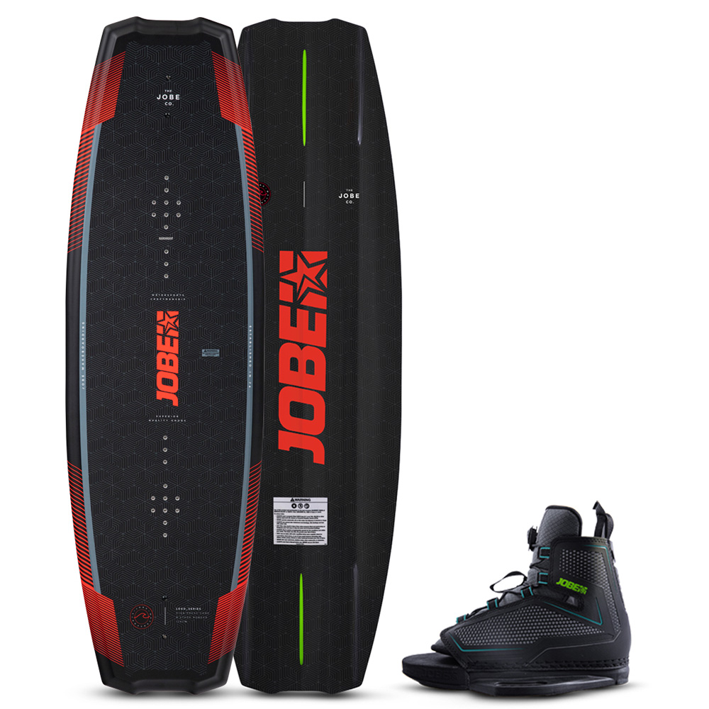 Jobe Logo Wakeboard 138 cm und Maze Bindungsset foto 1