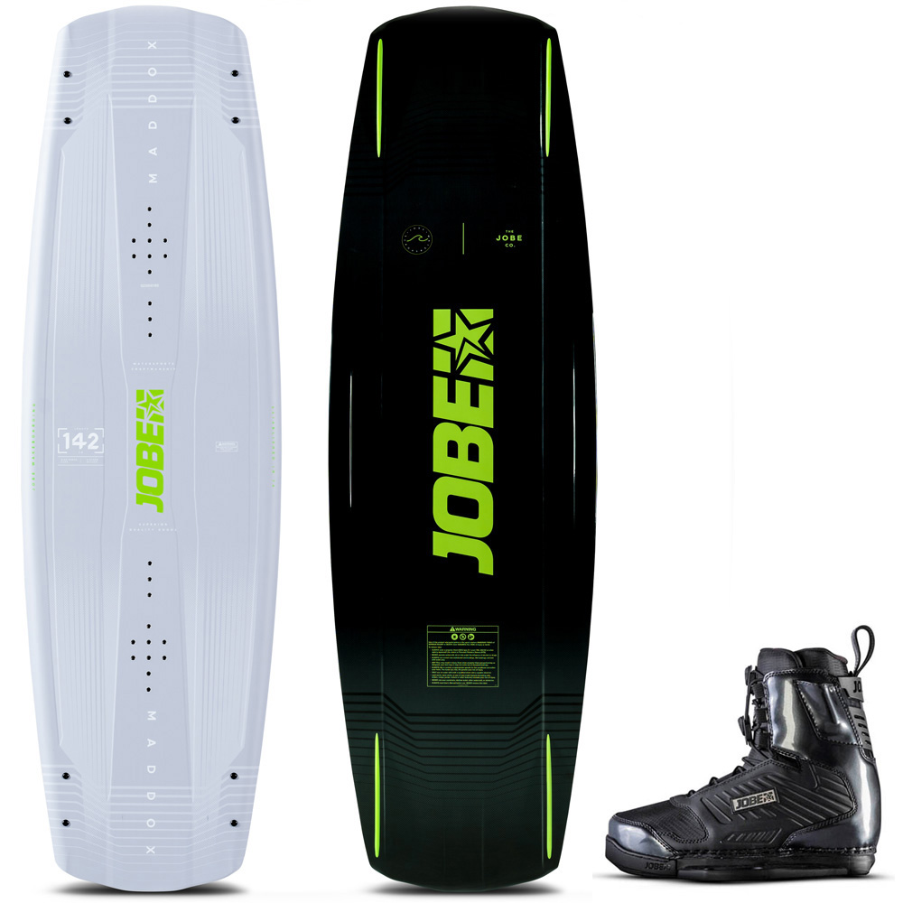 Jobe Maddox Wakeboard 142 cm und Nitro Bindungsset 3