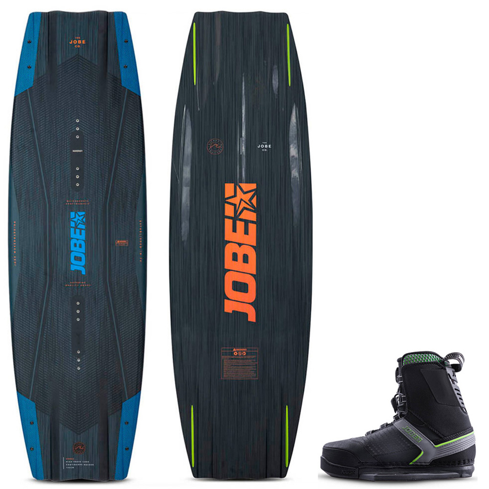 Jobe Vertex Wakeboard 141 cm und Charge Bindungen Set 4