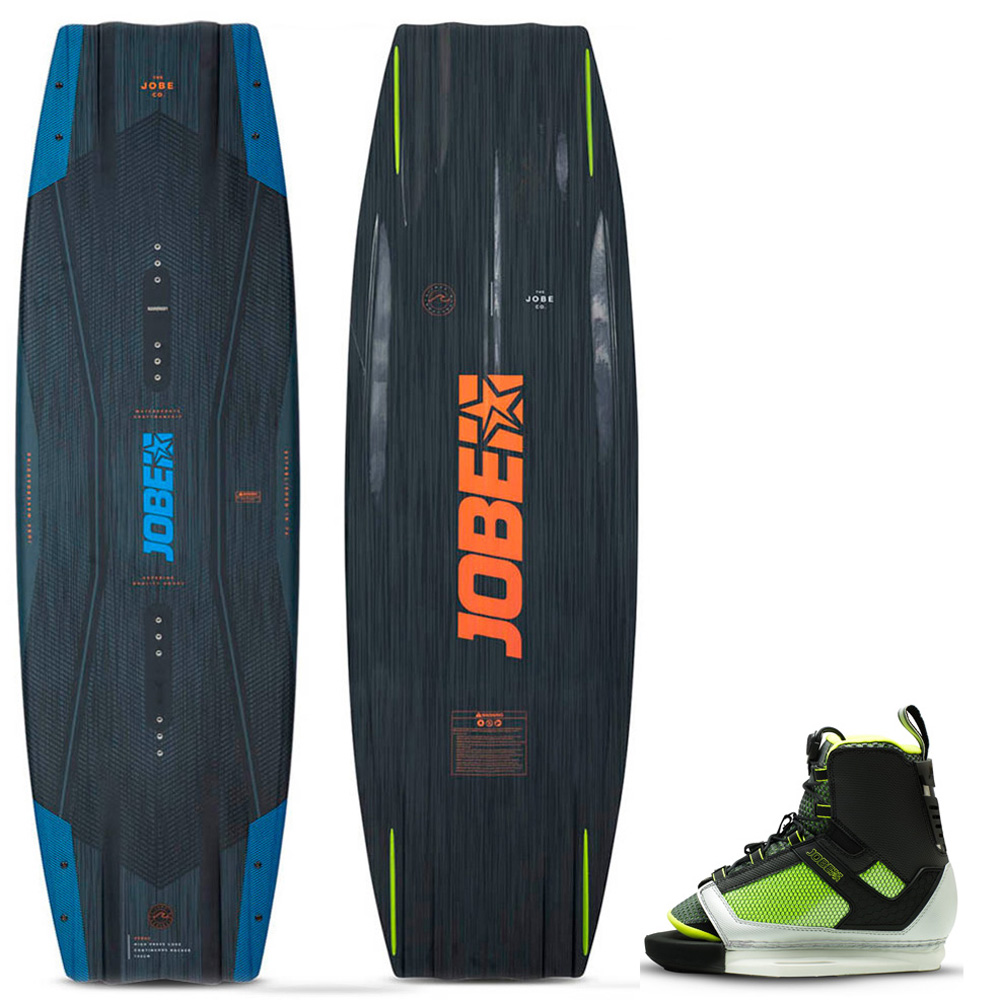 Jobe Vertex Wakeboard 144 cm und Republik Bindungen Set 4