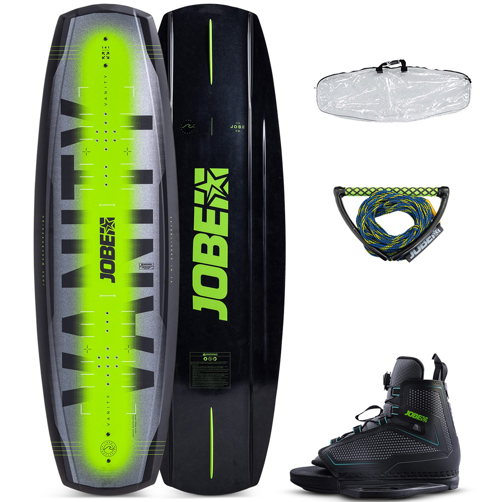 Jobe Vanity Wakeboard-Set 136 cm mit Maze Wakeboard-Bindungen foto 1