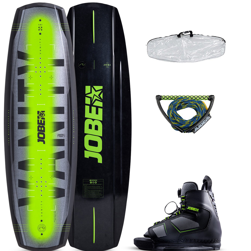 Jobe Vanity Wakeboard-Set 131 cm mit Unit Wakeboard-Bindungen foto 1