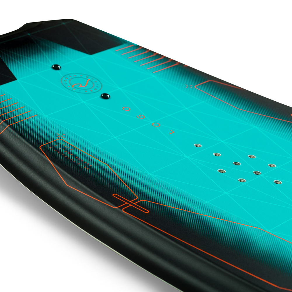 Jobe Logo Wakeboard-Set 138 cm mit Maze Wakeboard-Bindungen 4