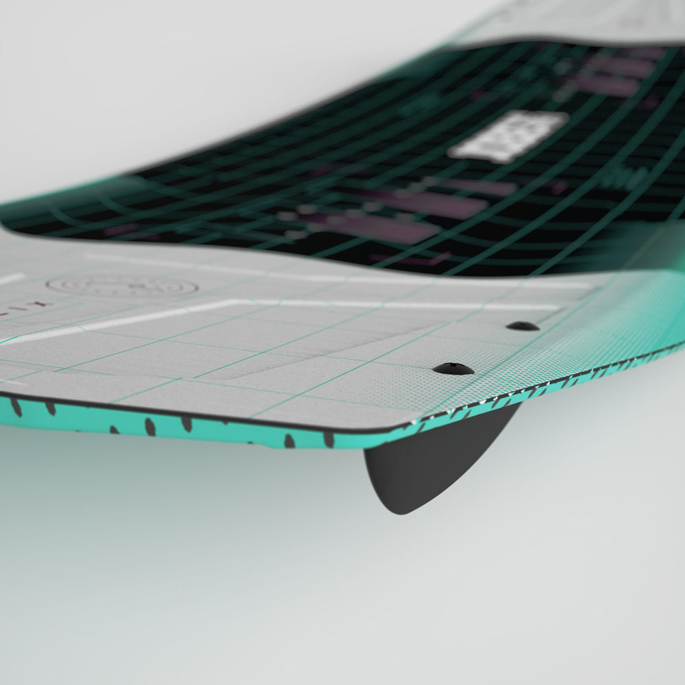 Jobe Prolix Wakeboard 134 cm und Republik Bindungen Set 7