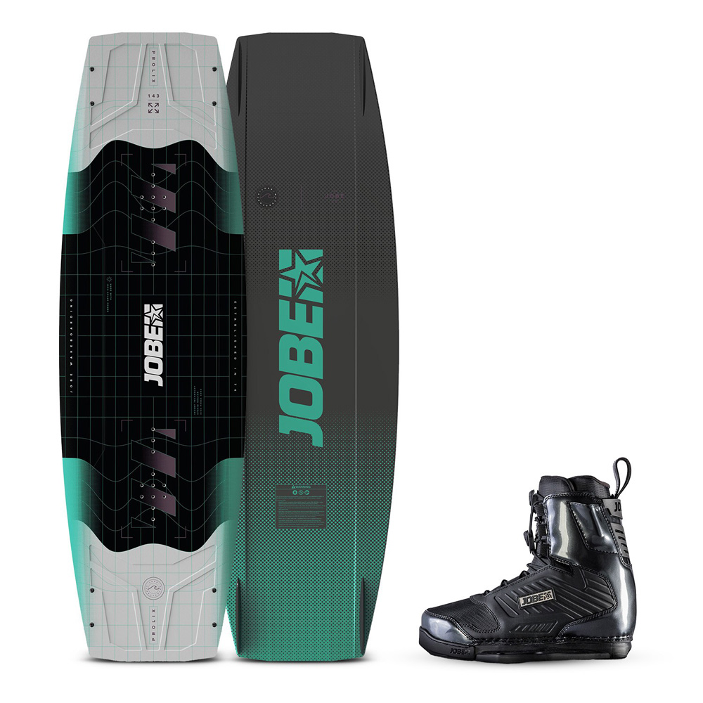 Jobe Prolix Wakeboard 143 cm und Nitro Bindungen Set foto 1