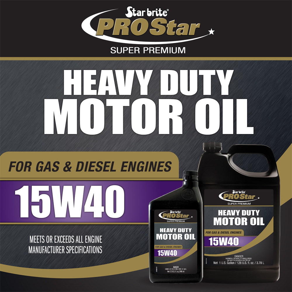 Starbrite Super Premium Heavy Duty 4-Takt Motorenöl 15W40 3800 ml 2