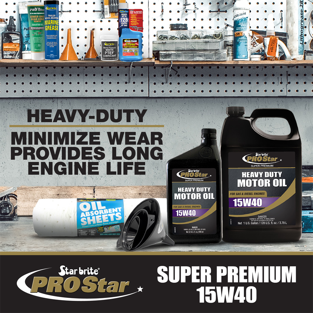 Starbrite Super Premium Heavy Duty 4-Takt Motorenöl 15W40 3800 ml 4