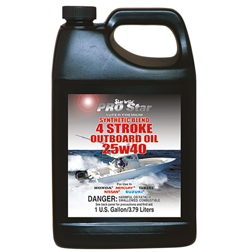 Starbrite Super Premium Synthetisches 4-Takt-Motorenöl 25W40 3800 ml foto 1