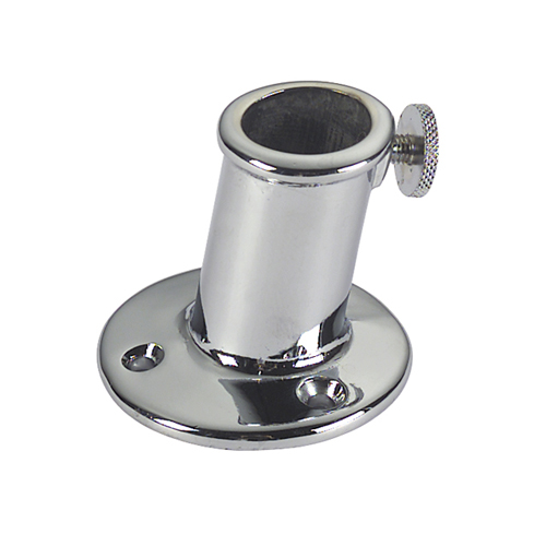 Foresti e suardi Flaggenhalter aus verchromtem Messing 20mm foto 1