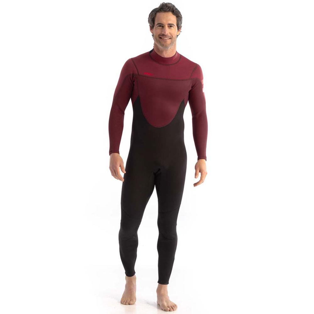 Perth 3/2mm Herren-Wetsuit rot