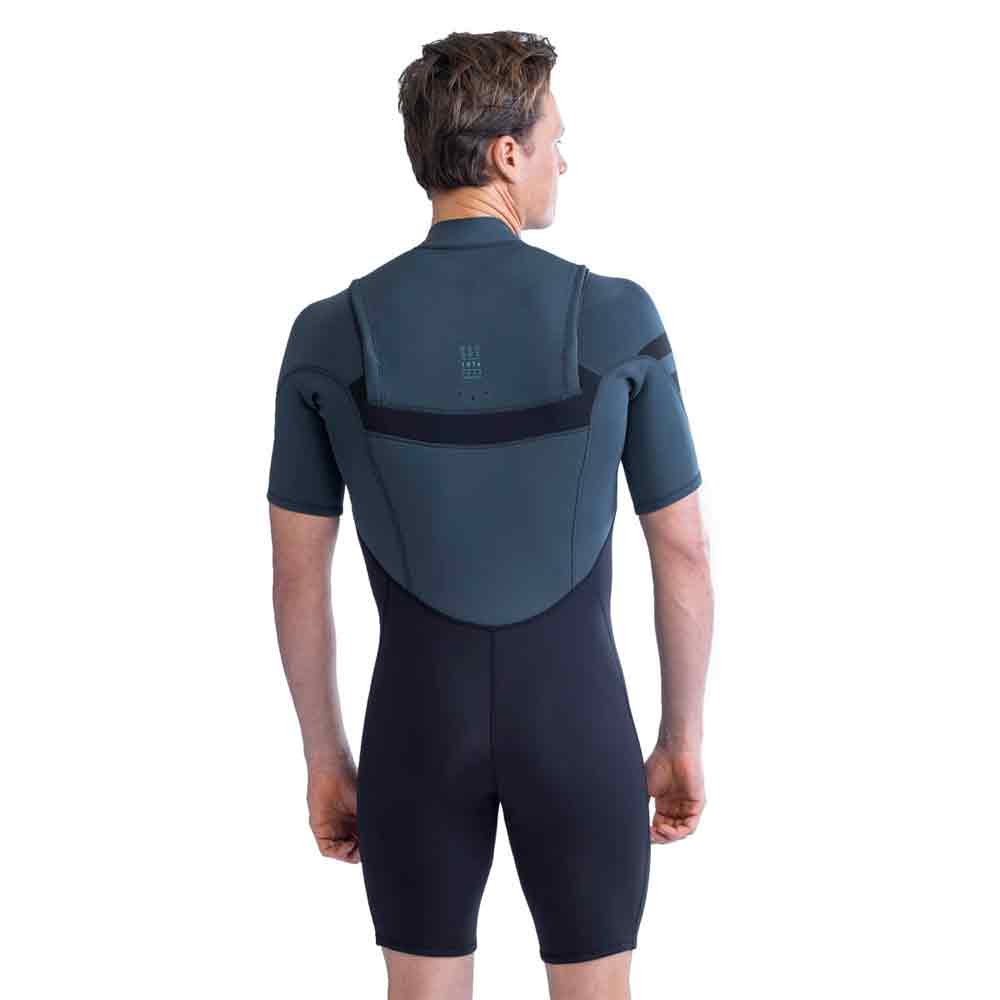 Jobe Perth Shorty Chestzip 3|2MM Herren Neoprenanzug grau 2