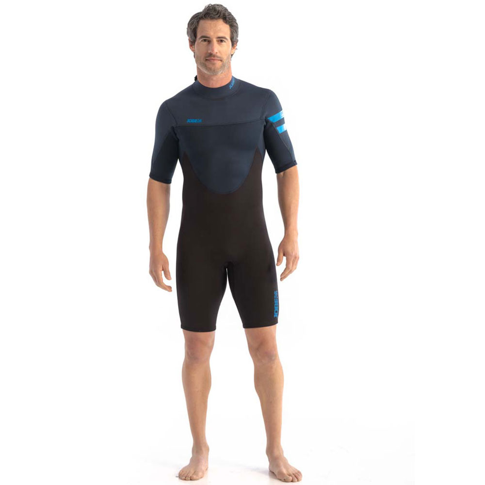 Perth 3/2mm Herren Shorty Neoprenanzug blau