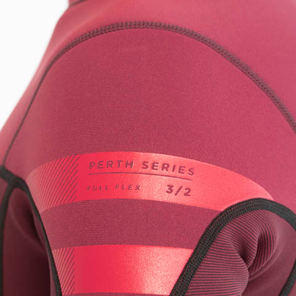 Jobe Jobe Perth 3/2mm Herren Shorty Neoprenanzug rot 4
