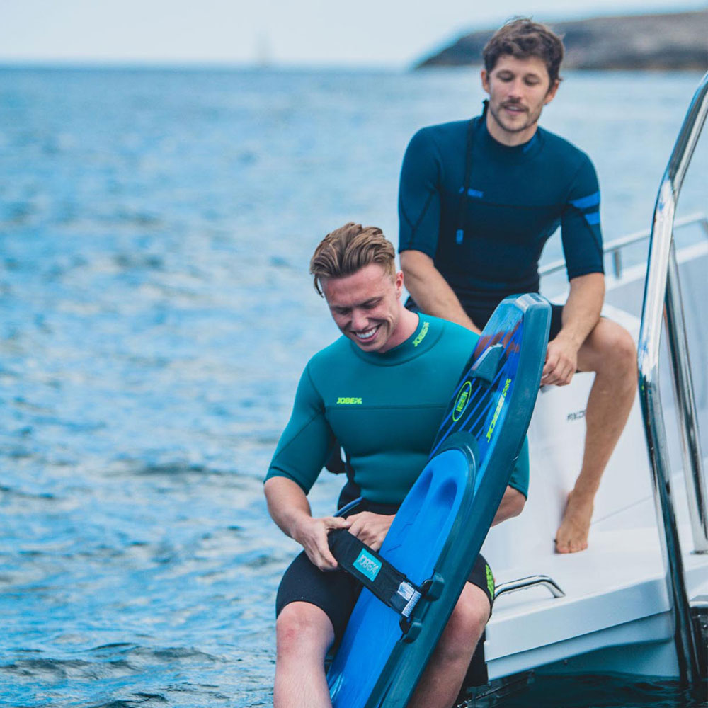 Jobe Perth 3/2mm Kurzarm-Wetsuit Herren teal Foto 4