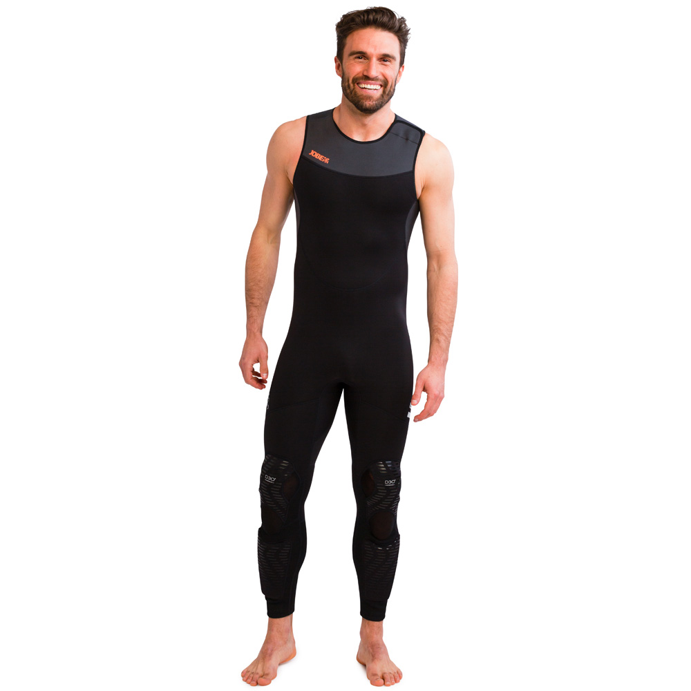 Toronto 2mm Jet Long John Schienenschutz Wetsuit Herren