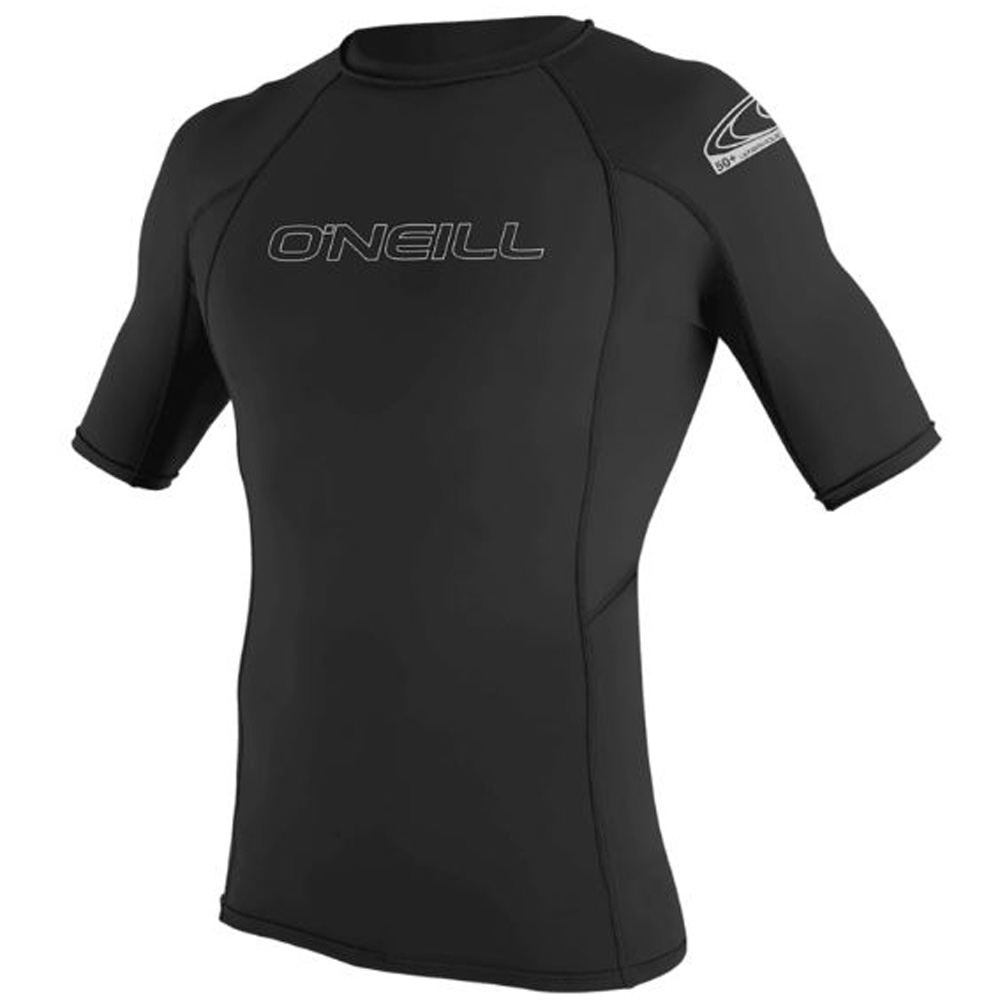Oneill Kurzarm Rash Guard Herren Schwarz foto 1