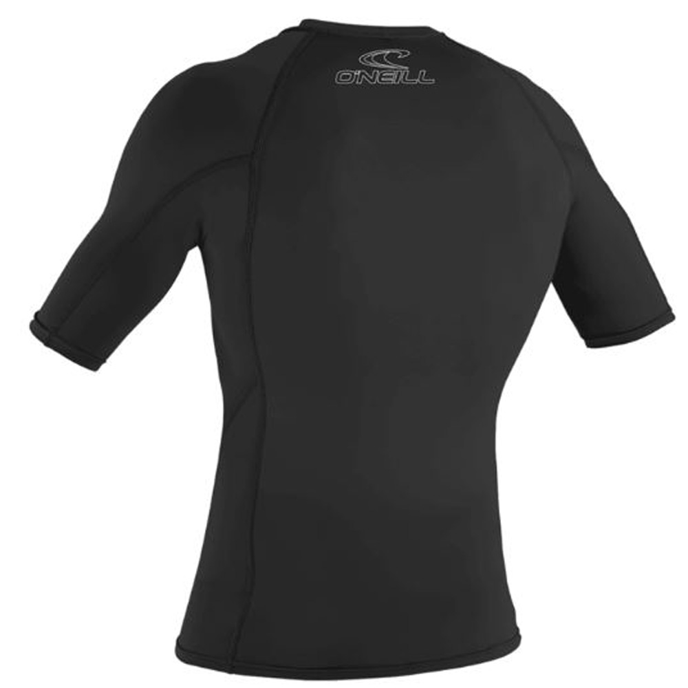 Oneill Kurzarm Rash Guard Herren Schwarz 2