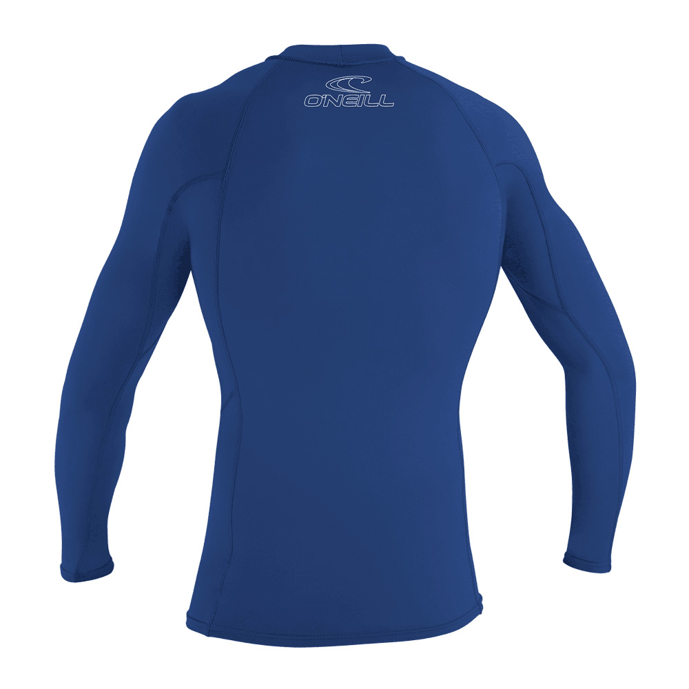 Oneill Langerärmeliger Rash Guard für Herren in Blau 2