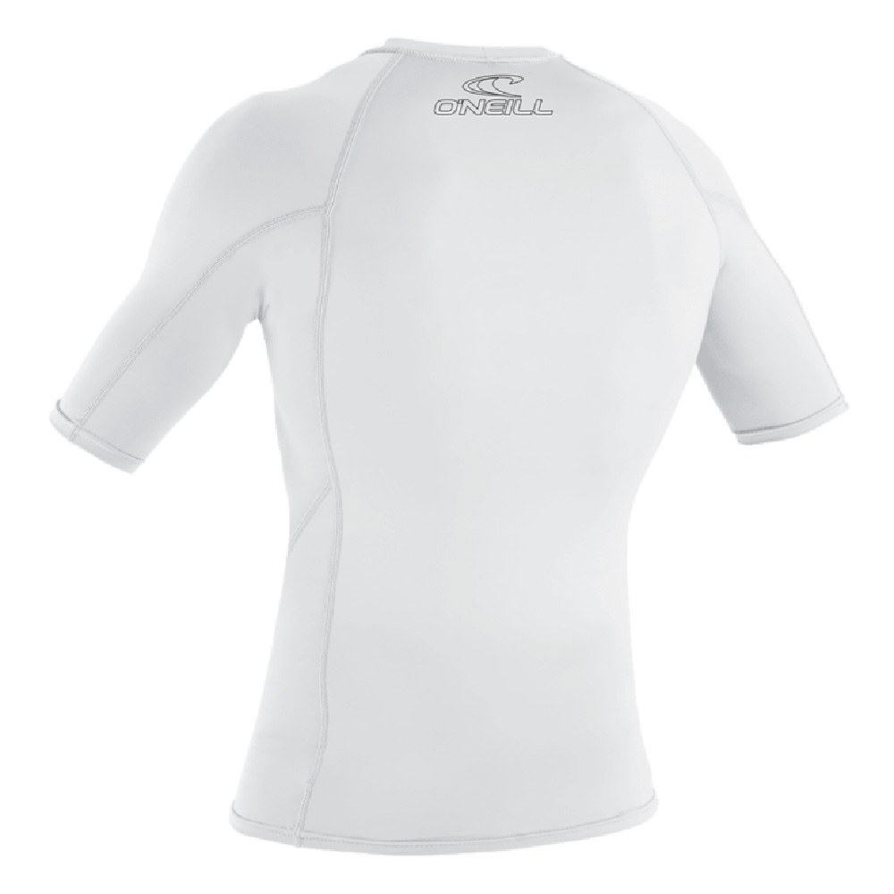 Oneill Kurzarm-Rashguard für Kinder in Weiß 2