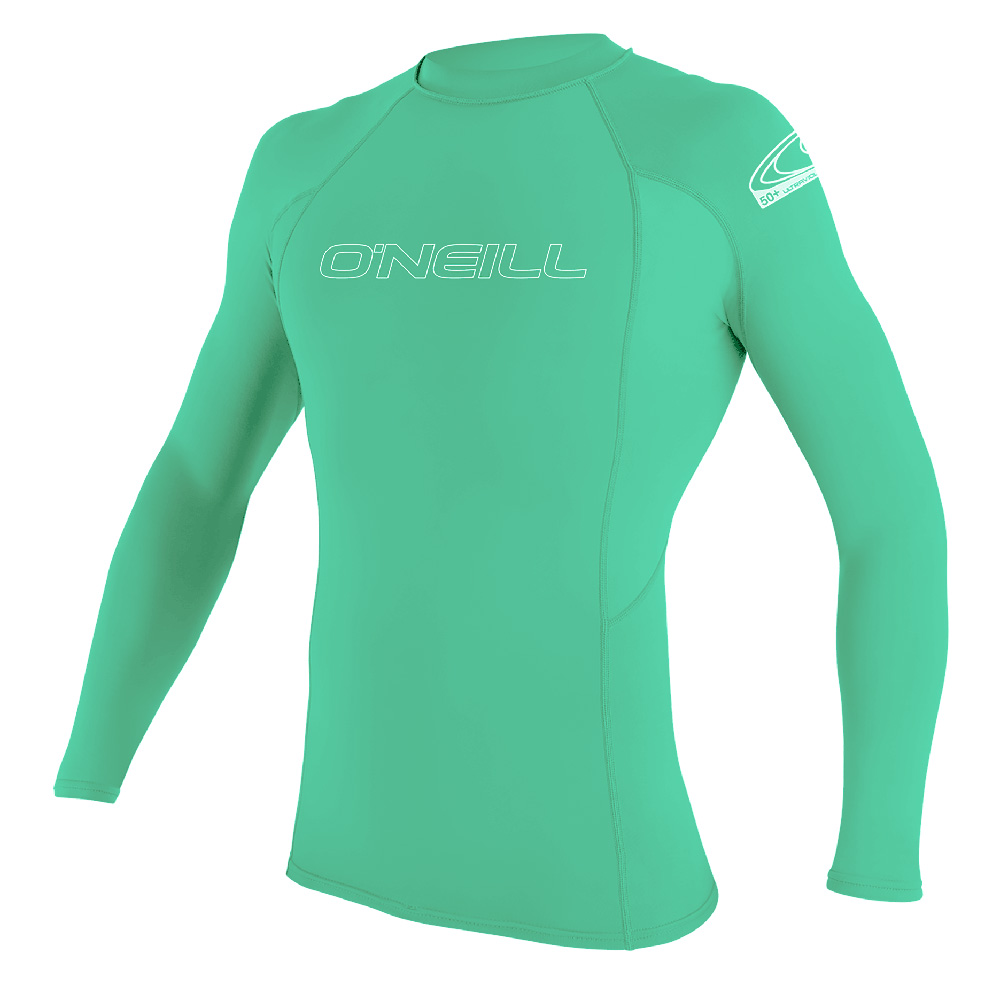 Oneill langärmeliger Rash Guard für Kinder in Aqua Blau foto 1