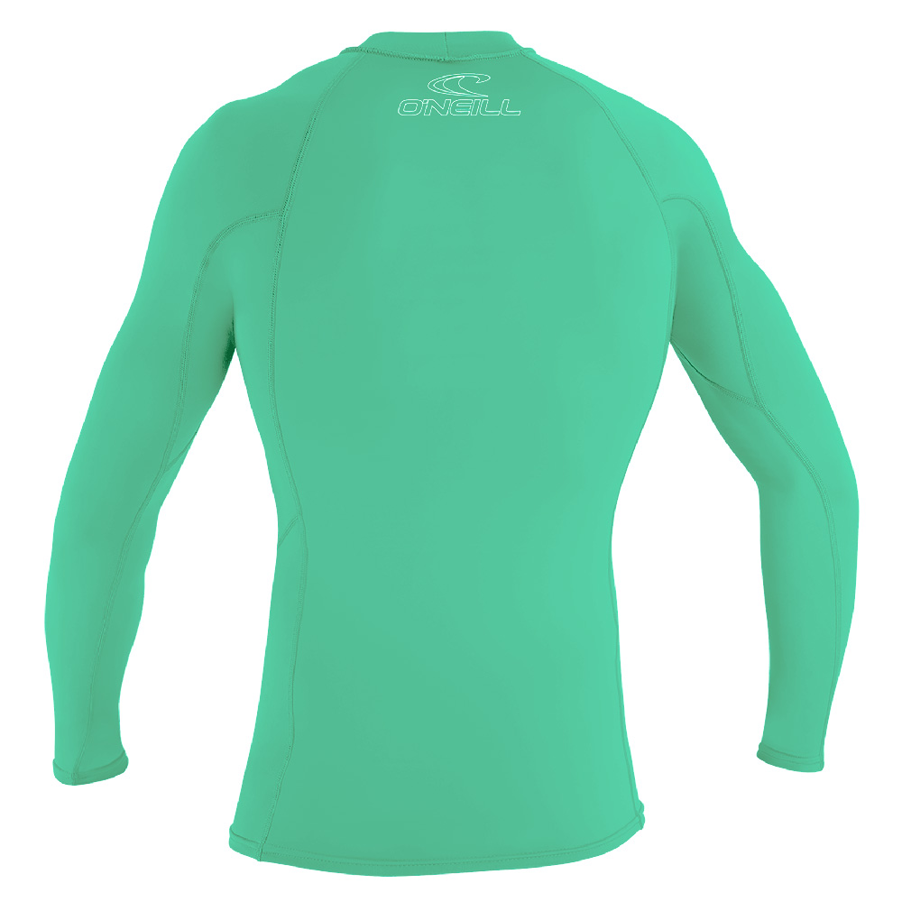 Oneill langärmeliger Rash Guard für Kinder in Aqua Blau 2