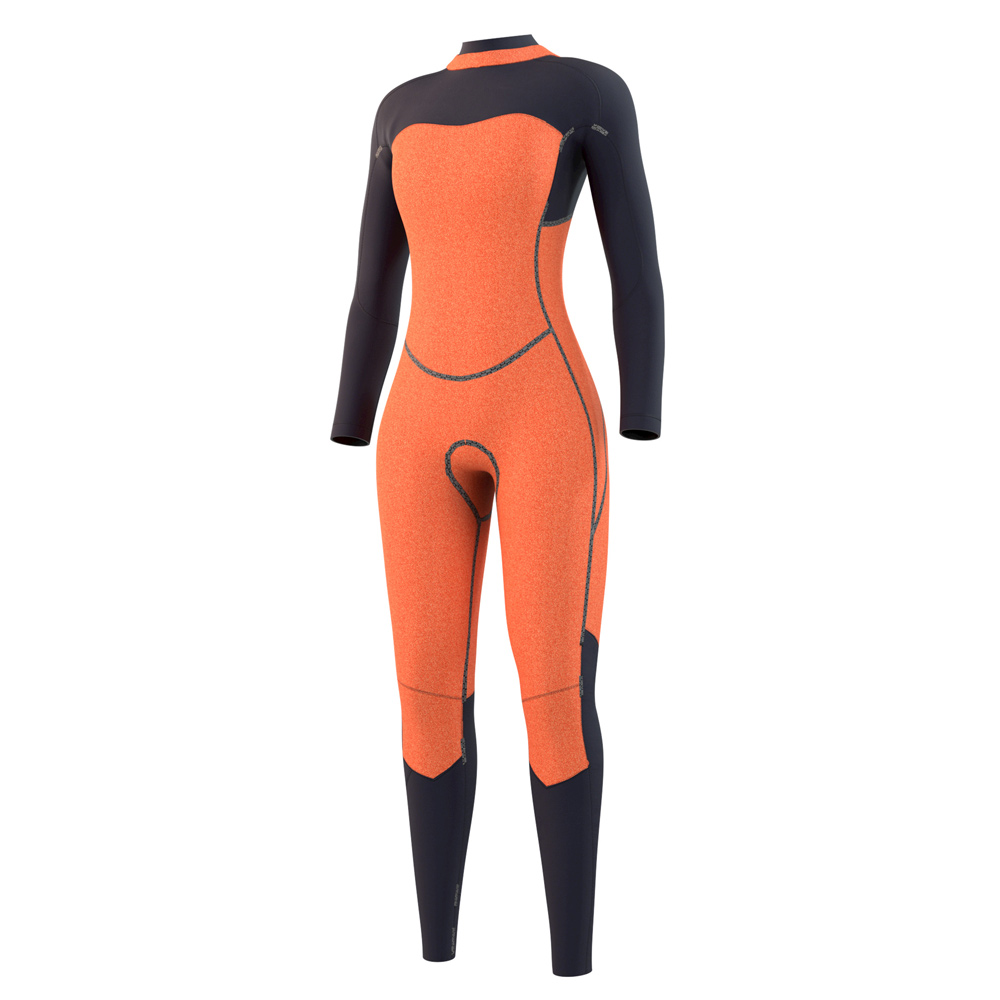 Mystic Dazzled Fullsuit 5/3mm Rückenreißverschluss Damen Schwarz 3