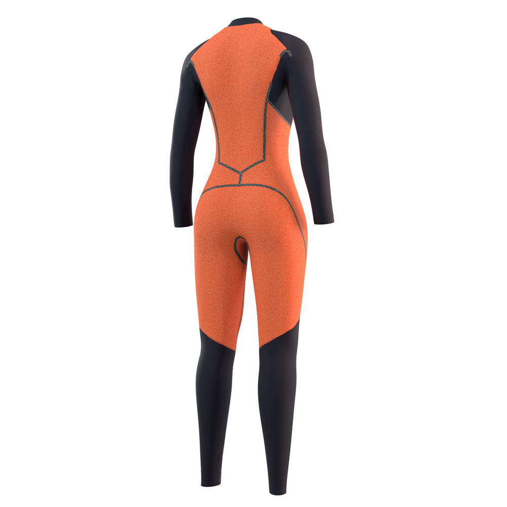 Mystic Dazzled Fullsuit 5/3mm Rückenreißverschluss Damen Schwarz 4