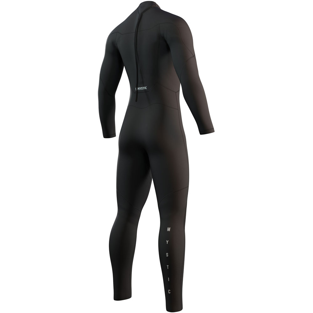 Mystic Star Fullsuit 3/2mm Rückenreißverschluss Schwarz Herren Neoprenanzug 2