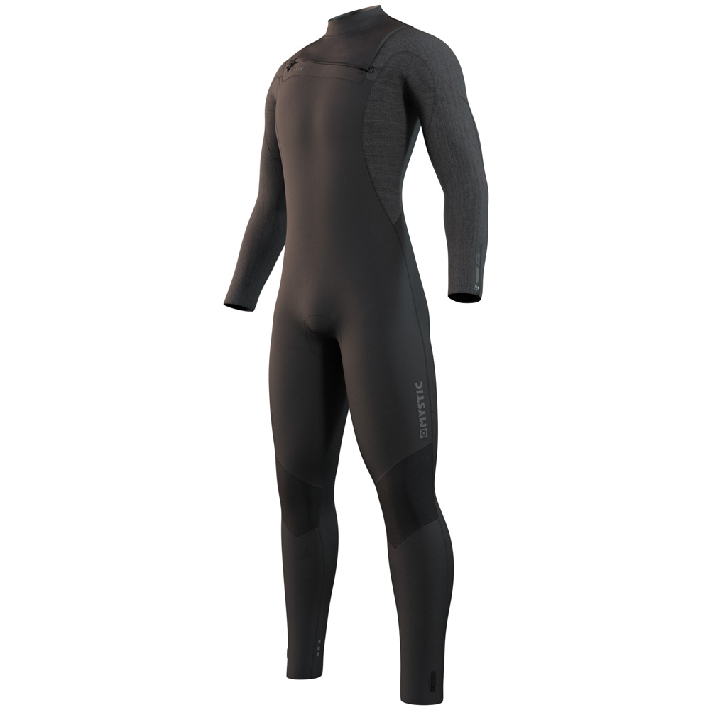 Mystic Majestic Fullsuit 4/3mm Brustreißverschluss Herren Schwarz foto 1