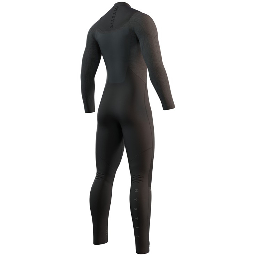 Mystic Majestic Fullsuit 4/3mm Brustreißverschluss Herren Schwarz 2