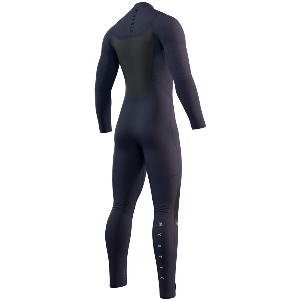Mystic Majestic Fullsuit 3/2mm mit Frontreißverschluss für Herren in Nachtblau 2