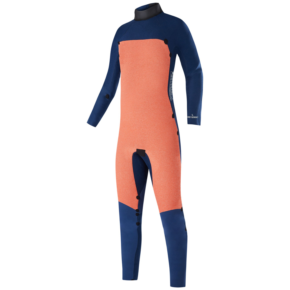 Mystic Star Fullsuit 5/4mm Rückenreißverschluss Junior Nachtblau 3