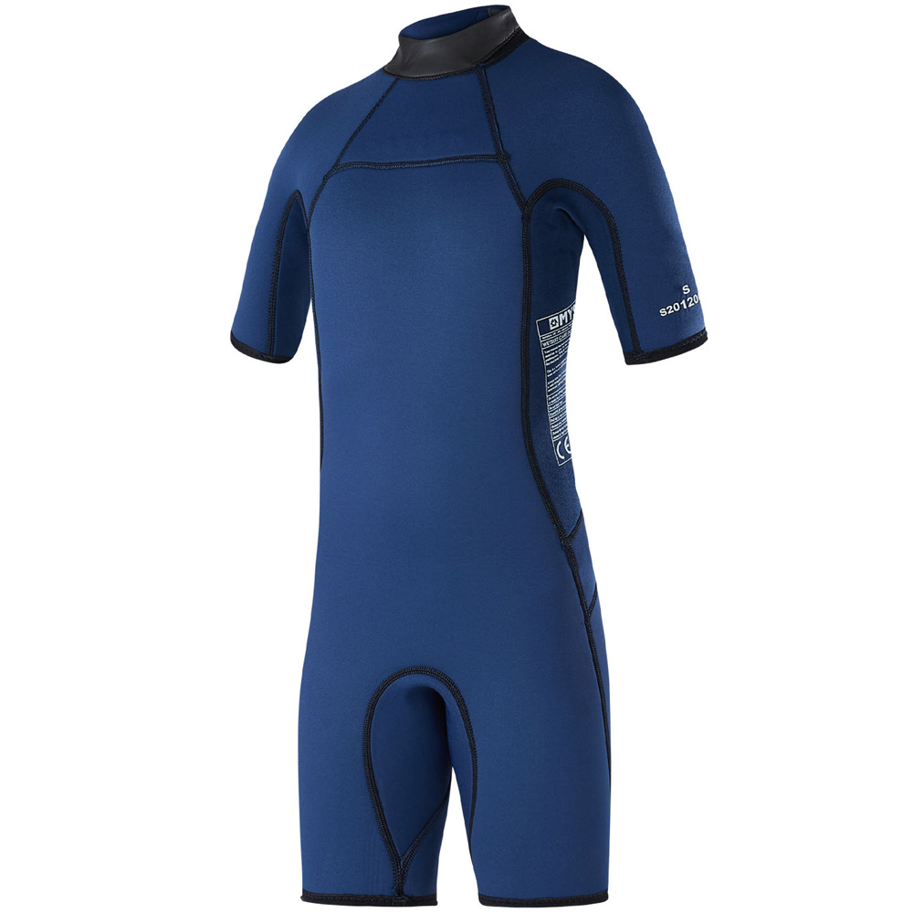 Mystic Star Shorty 3/2mm Rückenreißverschluss Flatlock Junior nachtblau 3