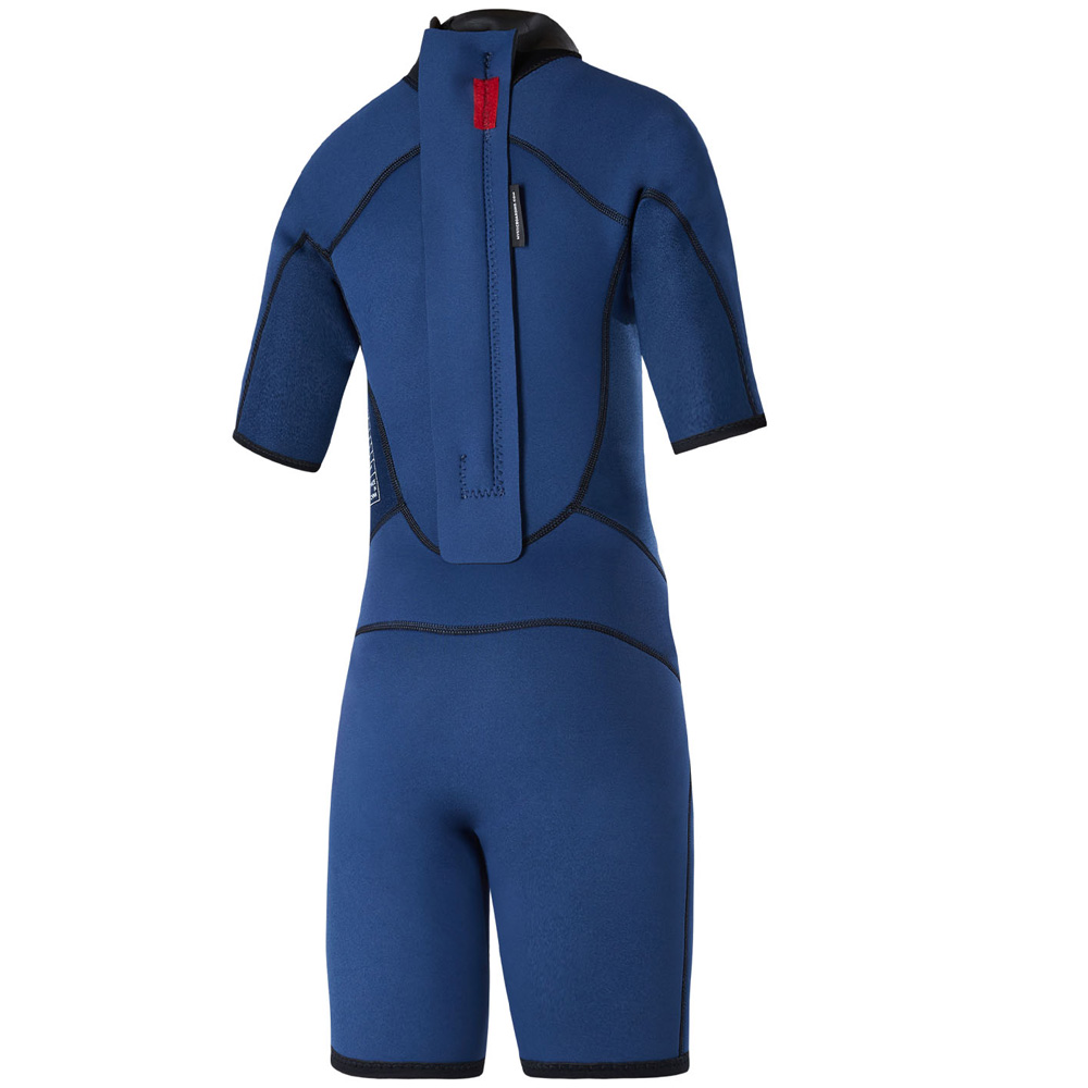 Mystic Star Shorty 3/2mm Rückenreißverschluss Flatlock Junior nachtblau 4