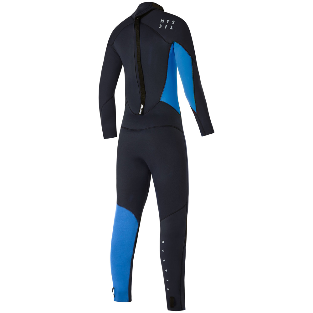Mystic Star Fullsuit 5/4mm Rückenreißverschluss Kinder schwarz 2