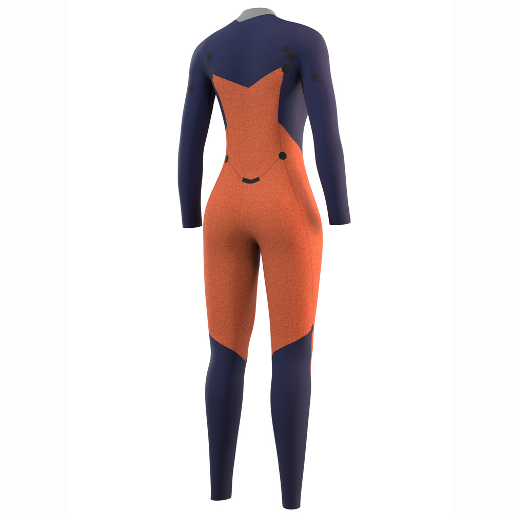 Mystic Dazzled Fullsuit 5/3mm Doppelbrustreißverschluss Damen Schwarz 4
