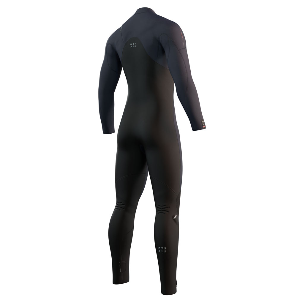 Mystic Majestic Fullsuit für Herren 5/4mm mit Reißverschluss vorne in Marineblau 2