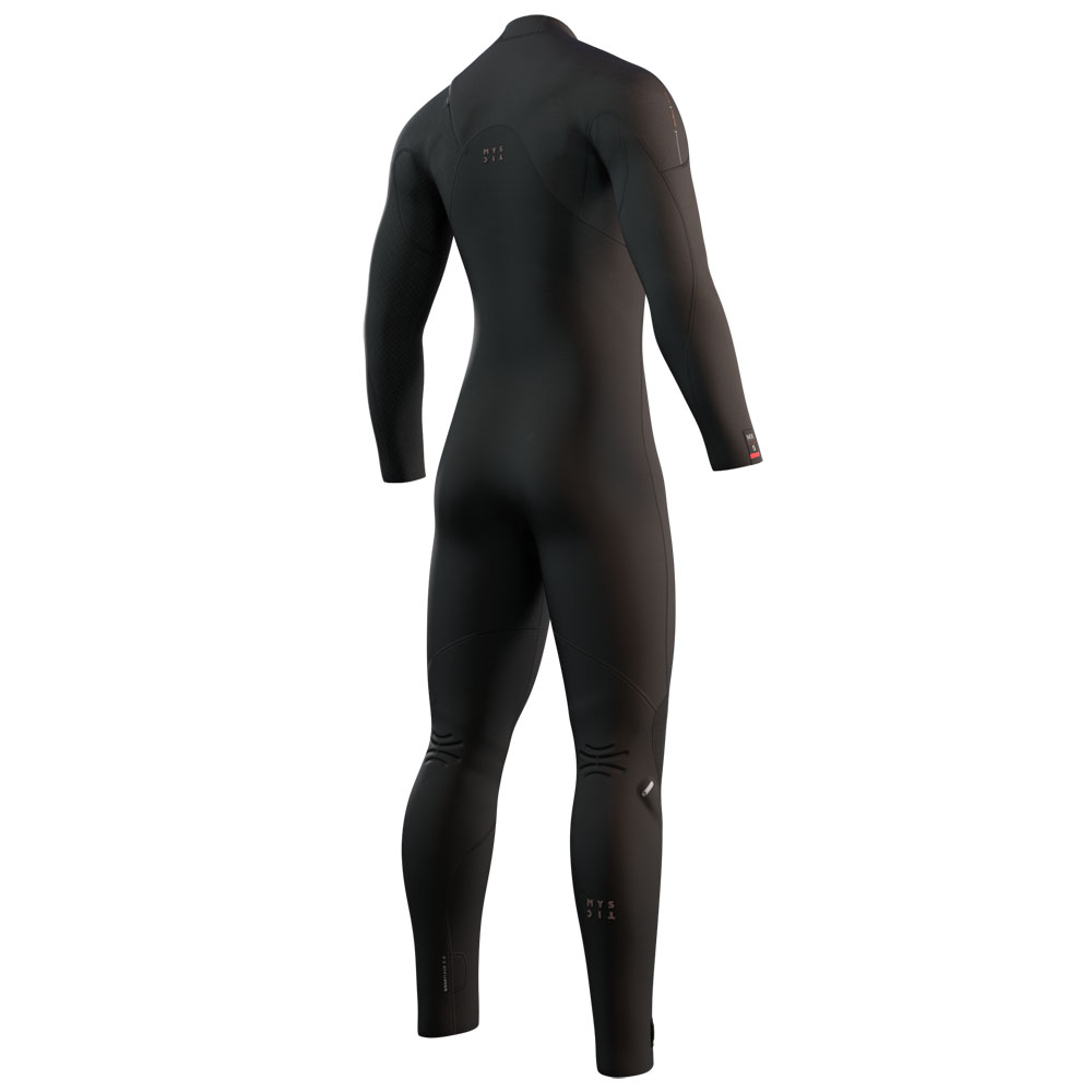 Mystic Majestic Fullsuit Neoprenanzug Herren 4/3mm Frontreißverschluss Schwarz 4