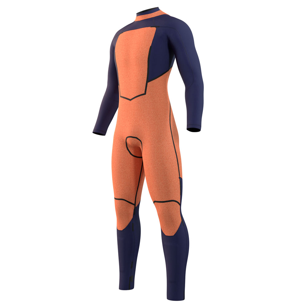 Mystic Marshall Fullsuit Neoprenanzug Herren 5/3mm Rückenreißverschluss Schwarz 5