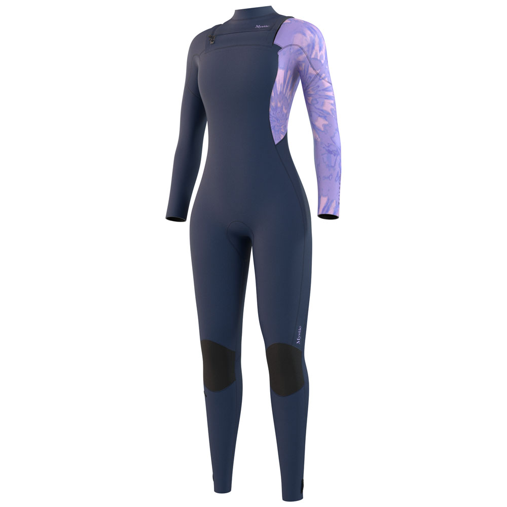 Mystic Jayde Ganzanzug 3/2mm Doppelter Brustreißverschluss Damen Navy Blau 2
