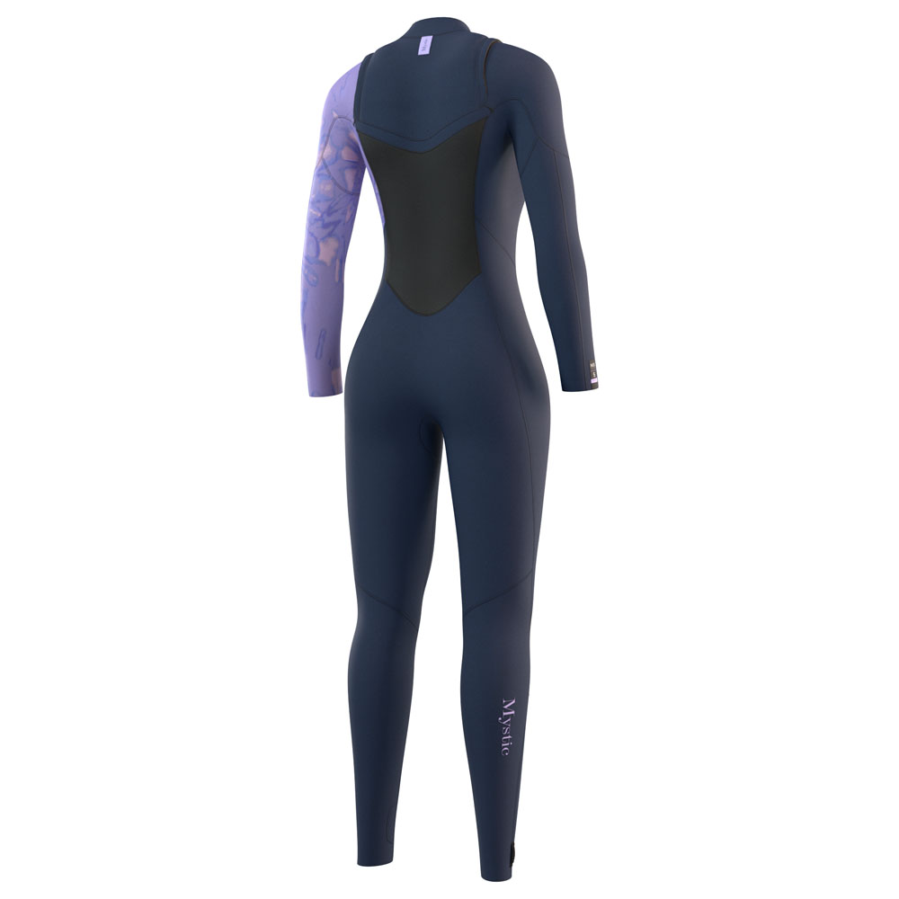 Mystic Jayde Ganzanzug 3/2mm Doppelter Brustreißverschluss Damen Navy Blau 4