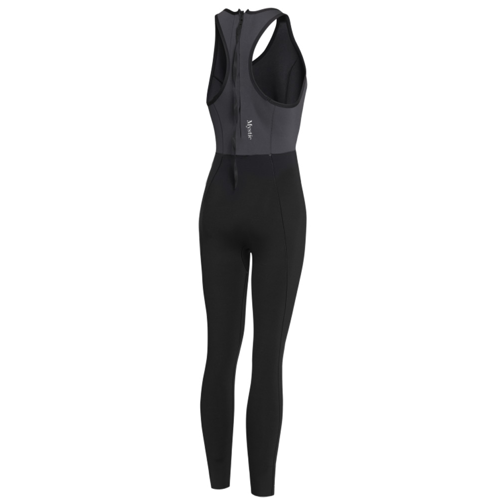 Mystic Lunar Long John Neoprenanzug 2/2mm Rückenreißverschluss Damen Schwarz 4